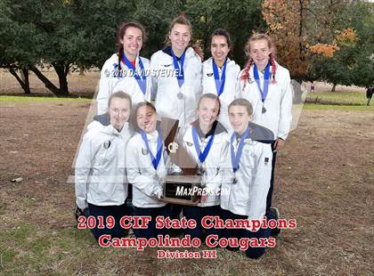 Thumbnail 1 in CIF State Cross Country Championships (Girls Awards) photogallery.