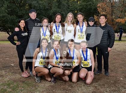 Thumbnail 1 in CIF State Cross Country Championships (Girls Awards) photogallery.