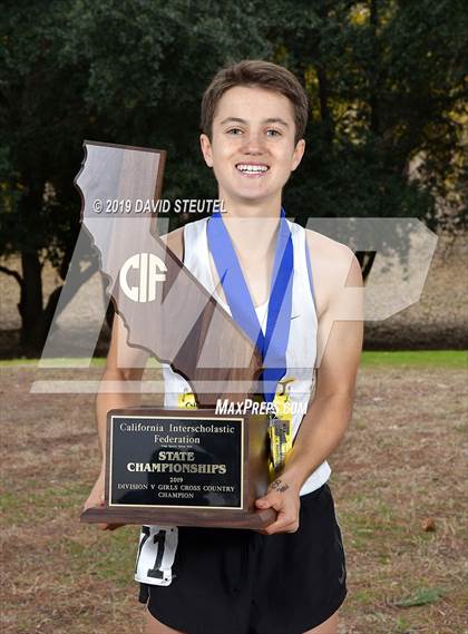 Thumbnail 1 in CIF State Cross Country Championships (Girls Awards) photogallery.