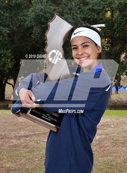 Thumbnail 2 in CIF State Cross Country Championships (Girls Awards) photogallery.