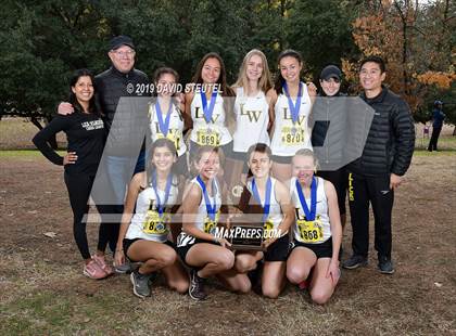 Thumbnail 1 in CIF State Cross Country Championships (Girls Awards) photogallery.