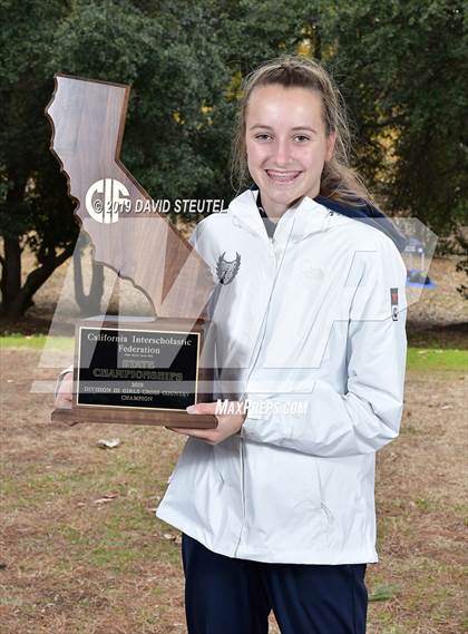 Thumbnail 1 in CIF State Cross Country Championships (Girls Awards) photogallery.