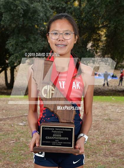 Thumbnail 1 in CIF State Cross Country Championships (Girls Awards) photogallery.