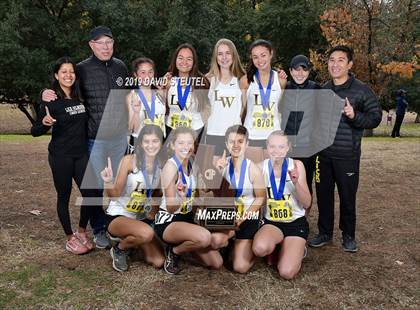Thumbnail 3 in CIF State Cross Country Championships (Girls Awards) photogallery.