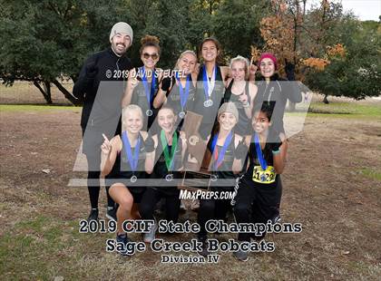 Thumbnail 2 in CIF State Cross Country Championships (Girls Awards) photogallery.