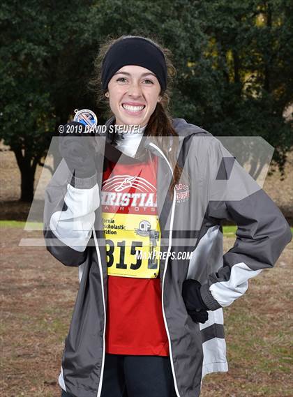 Thumbnail 1 in CIF State Cross Country Championships (Girls Awards) photogallery.