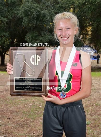 Thumbnail 1 in CIF State Cross Country Championships (Girls Awards) photogallery.