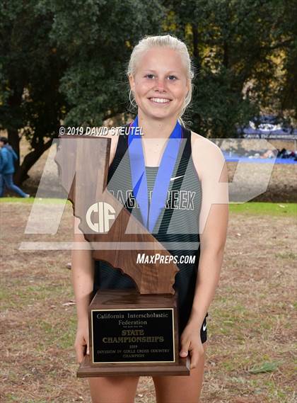 Thumbnail 1 in CIF State Cross Country Championships (Girls Awards) photogallery.