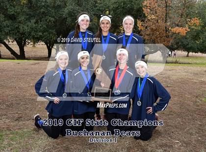 Thumbnail 1 in CIF State Cross Country Championships (Girls Awards) photogallery.