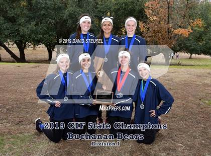 Thumbnail 3 in CIF State Cross Country Championships (Girls Awards) photogallery.