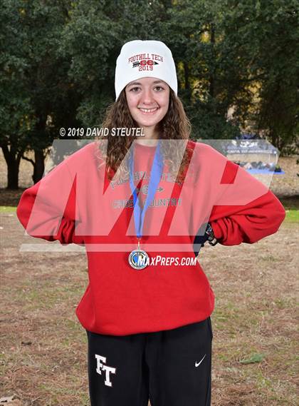 Thumbnail 3 in CIF State Cross Country Championships (Girls Awards) photogallery.