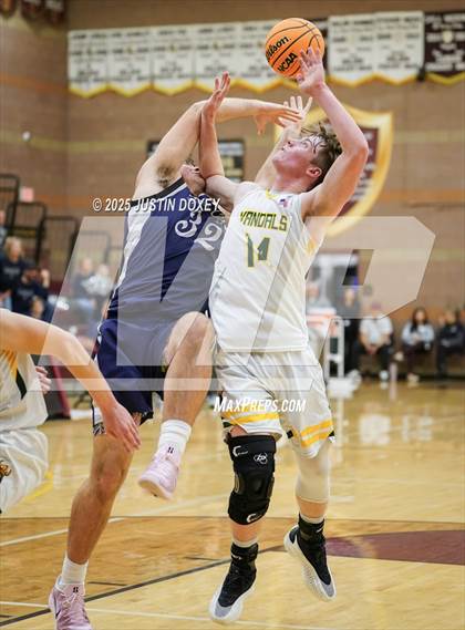Thumbnail 3 in Eureka vs Virginia City (NIAA Class 1A State Quarterfinals) photogallery.
