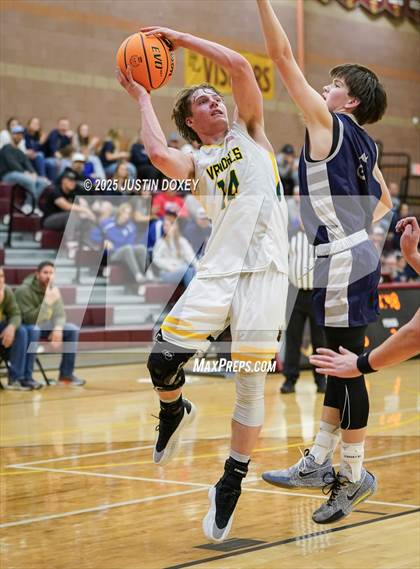 Thumbnail 3 in Eureka vs Virginia City (NIAA Class 1A State Quarterfinals) photogallery.