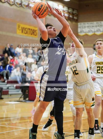 Thumbnail 3 in Eureka vs Virginia City (NIAA Class 1A State Quarterfinals) photogallery.
