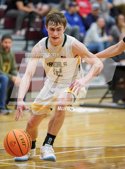 Thumbnail 1 in Eureka vs Virginia City (NIAA Class 1A State Quarterfinals) photogallery.