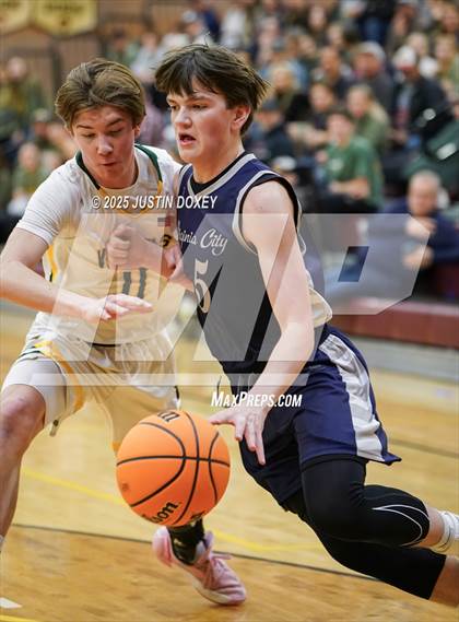 Thumbnail 3 in Eureka vs Virginia City (NIAA Class 1A State Quarterfinals) photogallery.