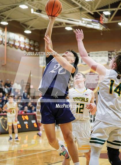 Thumbnail 2 in Eureka vs Virginia City (NIAA Class 1A State Quarterfinals) photogallery.