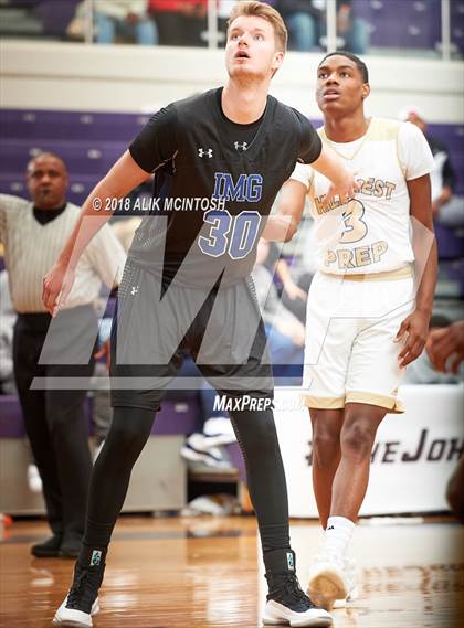 Thumbnail 2 in IMG Academy @ Hillcrest Prep (John Wall Holiday Invitational) photogallery.