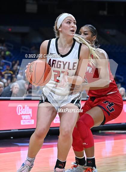 Thumbnail 3 in Argyle vs Hardin-Jefferson (UIL 4A State Semifinals) photogallery.