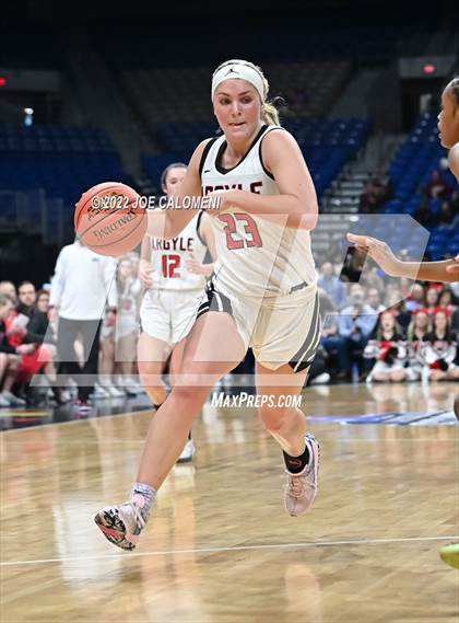 Thumbnail 3 in Argyle vs Hardin-Jefferson (UIL 4A State Semifinals) photogallery.