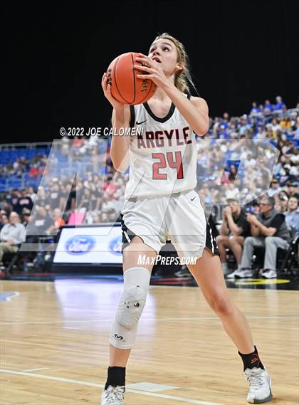 Thumbnail 3 in Argyle vs Hardin-Jefferson (UIL 4A State Semifinals) photogallery.