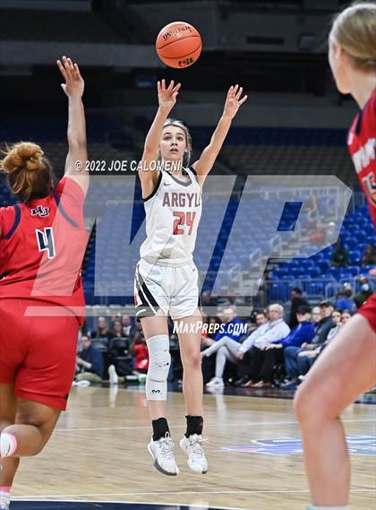 Thumbnail 3 in Argyle vs Hardin-Jefferson (UIL 4A State Semifinals) photogallery.