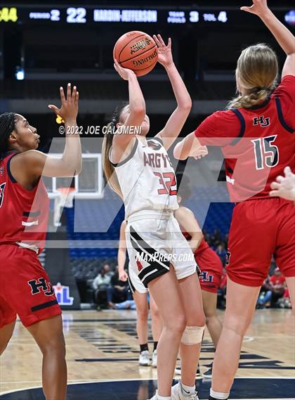 Thumbnail 2 in Argyle vs Hardin-Jefferson (UIL 4A State Semifinals) photogallery.