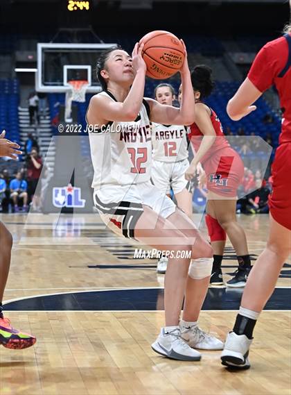 Thumbnail 3 in Argyle vs Hardin-Jefferson (UIL 4A State Semifinals) photogallery.