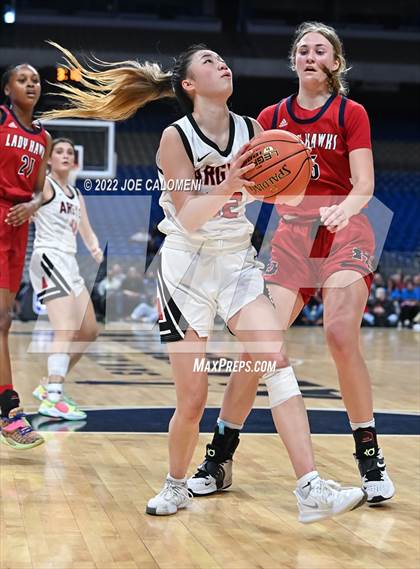 Thumbnail 3 in Argyle vs Hardin-Jefferson (UIL 4A State Semifinals) photogallery.