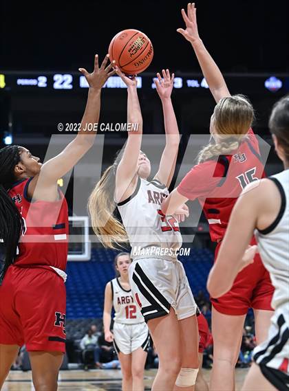 Thumbnail 3 in Argyle vs Hardin-Jefferson (UIL 4A State Semifinals) photogallery.