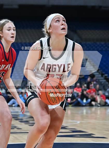 Thumbnail 2 in Argyle vs Hardin-Jefferson (UIL 4A State Semifinals) photogallery.