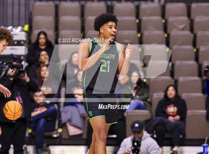 Thumbnail 2 in St. Joseph vs. Clovis West (CIF CS D1 Championship) photogallery.