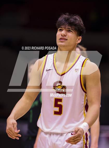 Thumbnail 3 in St. Joseph vs. Clovis West (CIF CS D1 Championship) photogallery.