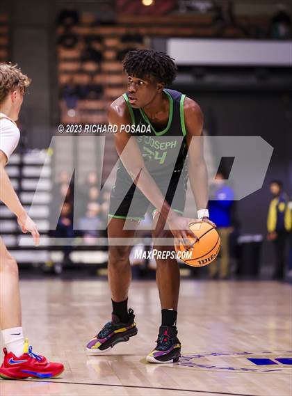 Thumbnail 2 in St. Joseph vs. Clovis West (CIF CS D1 Championship) photogallery.