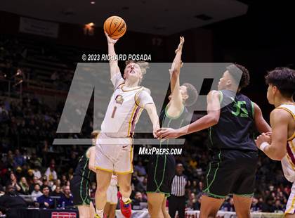 Thumbnail 3 in St. Joseph vs. Clovis West (CIF CS D1 Championship) photogallery.