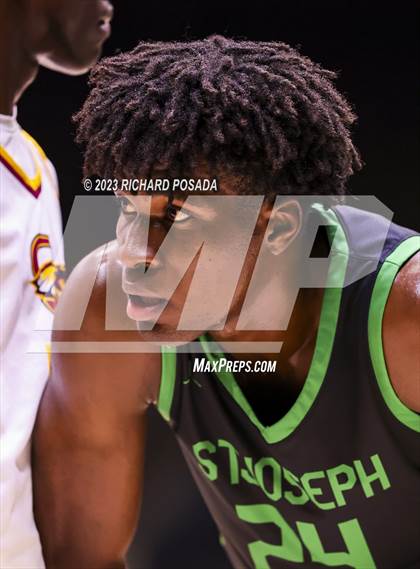 Thumbnail 1 in St. Joseph vs. Clovis West (CIF CS D1 Championship) photogallery.
