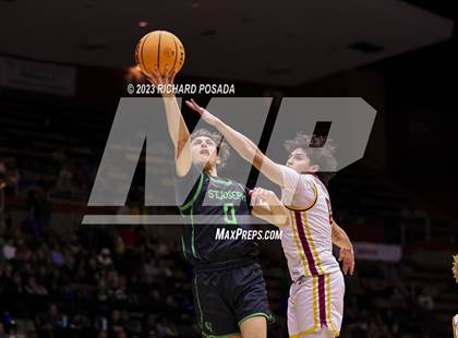 Thumbnail 1 in St. Joseph vs. Clovis West (CIF CS D1 Championship) photogallery.