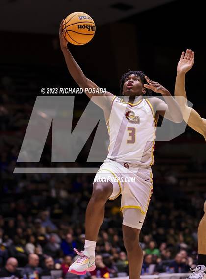 Thumbnail 3 in St. Joseph vs. Clovis West (CIF CS D1 Championship) photogallery.