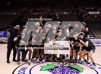 Thumbnail 3 in St. Joseph vs. Clovis West (CIF CS D1 Championship) photogallery.