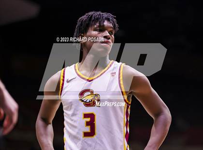 Thumbnail 1 in St. Joseph vs. Clovis West (CIF CS D1 Championship) photogallery.