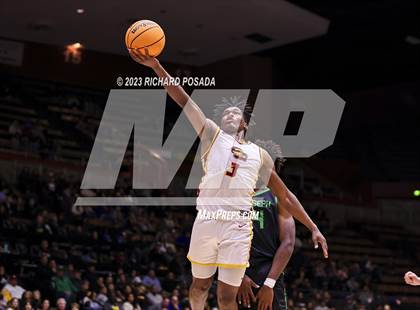 Thumbnail 2 in St. Joseph vs. Clovis West (CIF CS D1 Championship) photogallery.