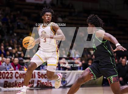 Thumbnail 2 in St. Joseph vs. Clovis West (CIF CS D1 Championship) photogallery.