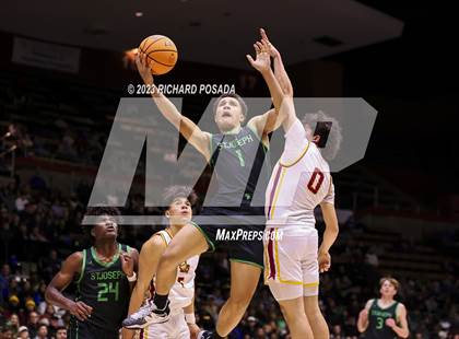Thumbnail 3 in St. Joseph vs. Clovis West (CIF CS D1 Championship) photogallery.