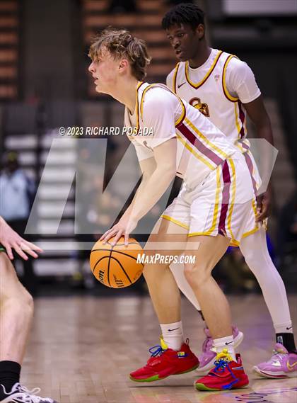 Thumbnail 3 in St. Joseph vs. Clovis West (CIF CS D1 Championship) photogallery.