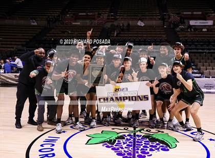 Thumbnail 1 in St. Joseph vs. Clovis West (CIF CS D1 Championship) photogallery.