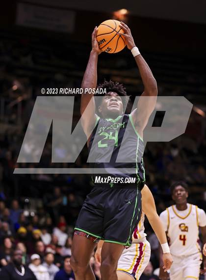Thumbnail 2 in St. Joseph vs. Clovis West (CIF CS D1 Championship) photogallery.