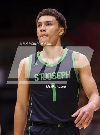 Thumbnail 2 in St. Joseph vs. Clovis West (CIF CS D1 Championship) photogallery.