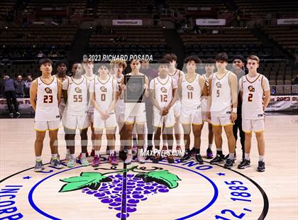 Thumbnail 2 in St. Joseph vs. Clovis West (CIF CS D1 Championship) photogallery.