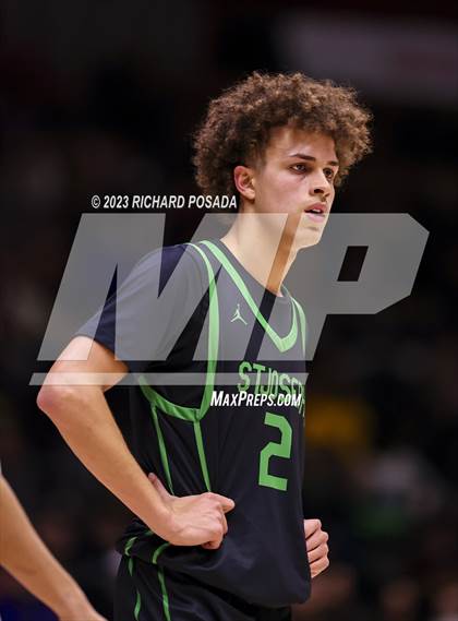 Thumbnail 2 in St. Joseph vs. Clovis West (CIF CS D1 Championship) photogallery.
