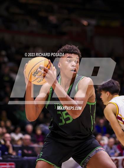 Thumbnail 1 in St. Joseph vs. Clovis West (CIF CS D1 Championship) photogallery.